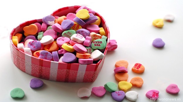 Ảnh đẹp: Valentine ấm áp cùng bộ ảnh socola trái tim