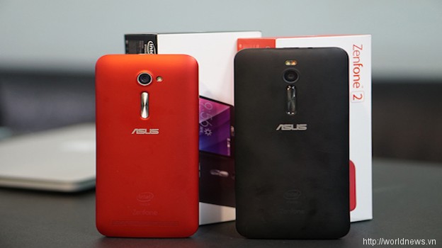 Trên tay điện thoại Asus Zenfone 2 đầu tiên tại Việt Nam