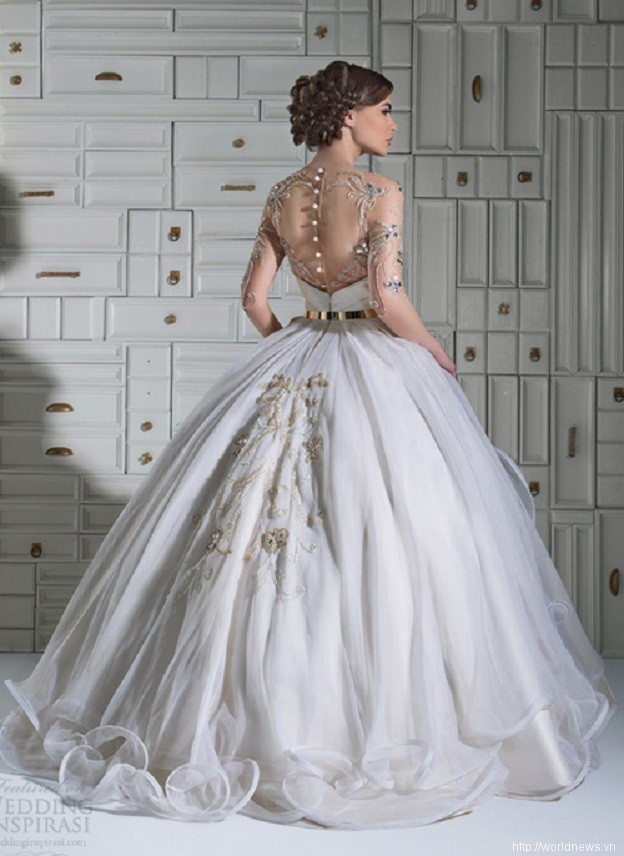 Những mẫu váy cưới được &quot;săn đón&quot; trong 2016
