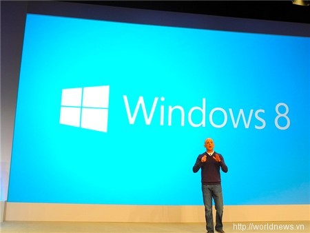 Microsoft chính thức trình làng hệ điều hành Windows 8
